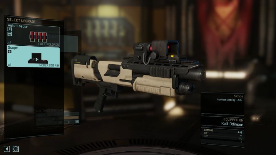 Auch die Waffen müssen Upgrades kriegen!